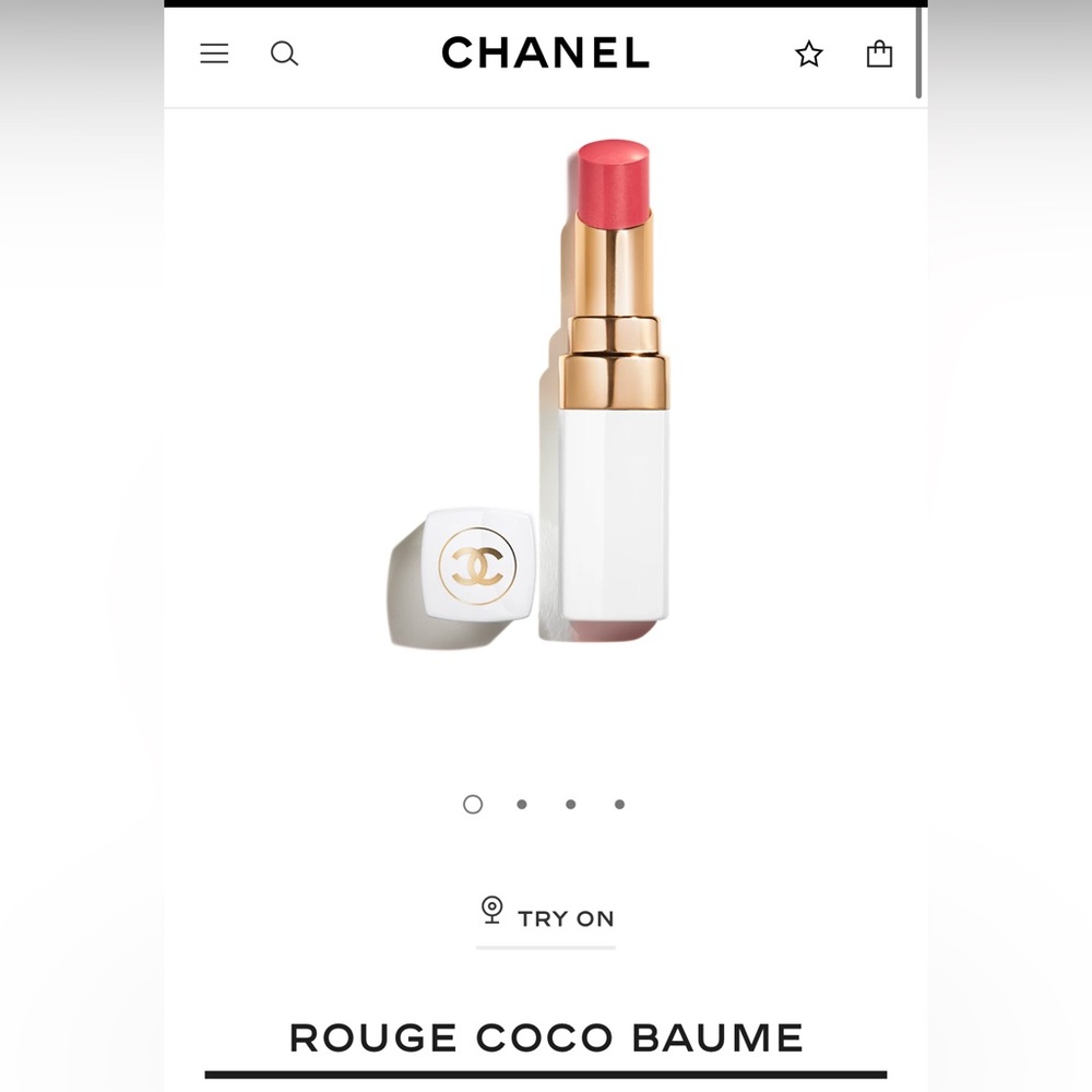 NEW- CHANEL ROUGE COCO BAUME - 918 my rose
